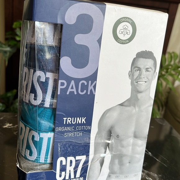 🩵💙🩶CR7 Cristiano Ronaldo Men’s Essential Trunk-3p- Multi-L-NWT - Picture 10 of 14